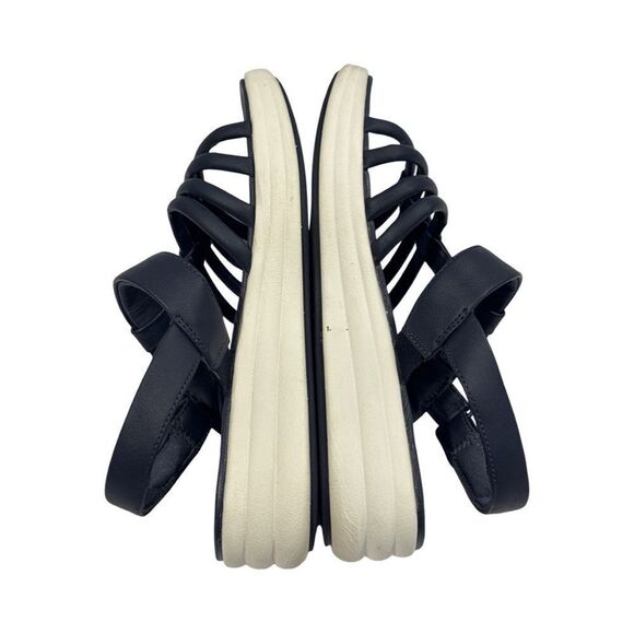 CLARKS CLOUD STEPPERS DRIFT EASE SANDAL. DARK NAVY - Picture 6 of 10